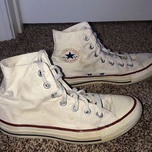 White high top converse